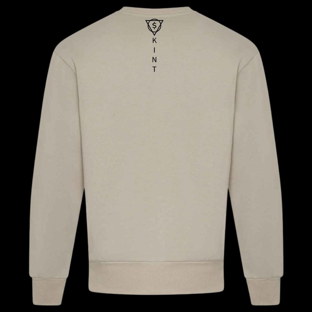 Skint Ironic Sweatshirt [Stone]