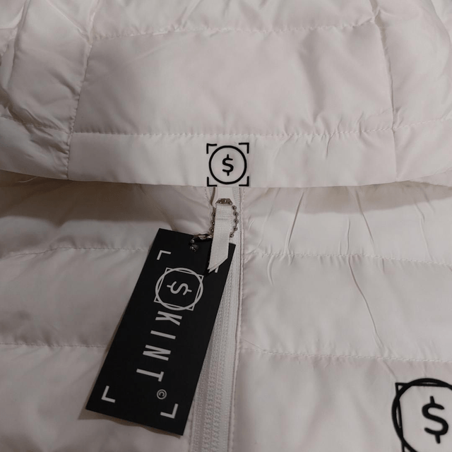 Skint all weather puffer jacket [off white]