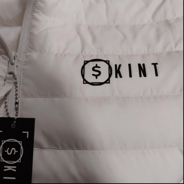 Skint all weather puffer jacket [off white]