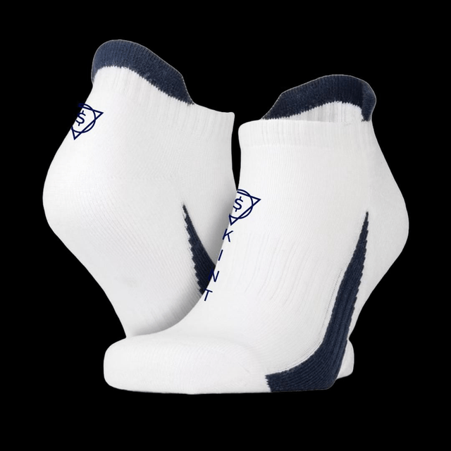 Skint Socks Trainer [white-navy]