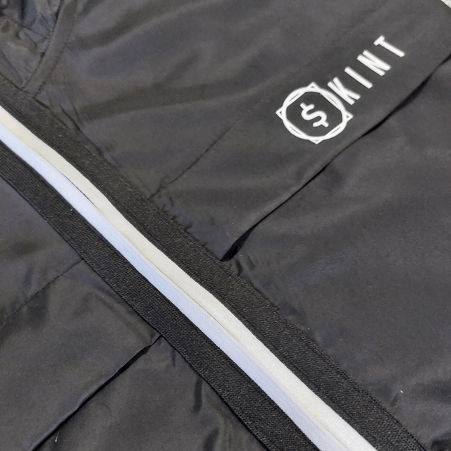 Skint Lightweight Shell Jacket [Black-White]