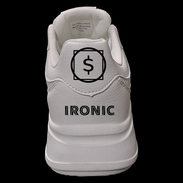 Skint ironic trainers