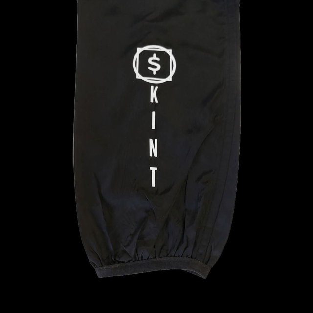 Skint Lightweight Shell Jacket [Black-White]